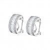 Arracades de cércol de Lotus Silver LP3320-4/1 en plata i circonites