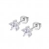Pendientes botón Essentials con estrella Lotus Silver LP3834-4/1