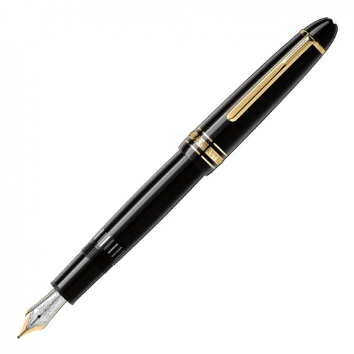 Montblanc Meisterstück LeGrand fountain pen gold black resin 132459