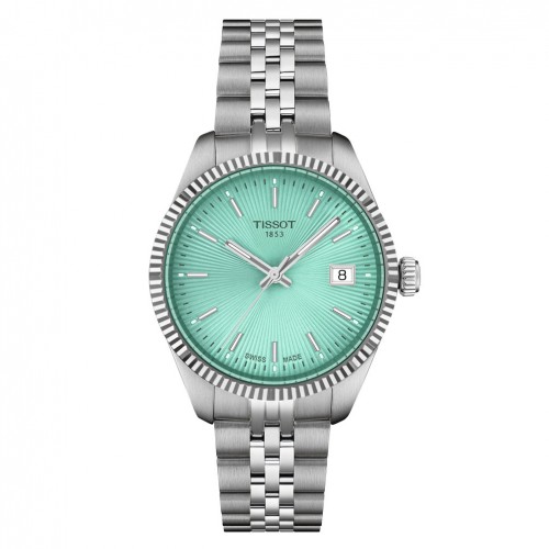 Rellotge Tissot Ballade 34 mm esfera verda braçalet acer T1562101109100