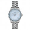 Reloj Tissot Ballade 34 mm esfera azul brazalete acero T1562101135100
