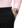 Tissot Ballade 40mm watch dark green dial steel bracelet T1564101109100
