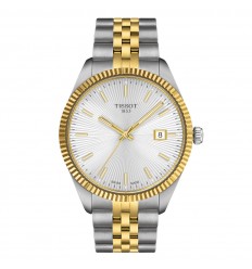Rellotge Tissot Ballade 40 mm acer bicolor esfera plata T1564102203100