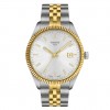 Rellotge Tissot Ballade 40 mm acer bicolor esfera plata T1564102203100