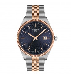 Rellotge Tissot Ballade 40 mm acer bicolor esfera blava T1564102204100
