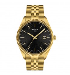 Rellotge Tissot Ballade 40 mm acer daurat esfera negra T1564103305100