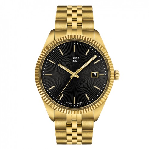 Rellotge Tissot Ballade 40 mm acer daurat esfera negra T1564103305100