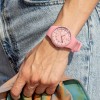 Reloj Calypso mujer Trendy K5851/2 esfera rosa correa caucho rosa