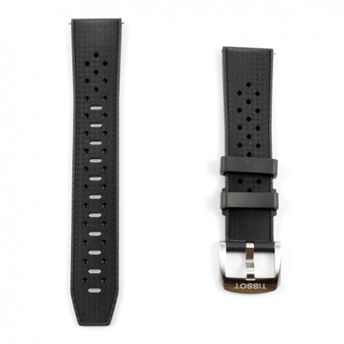 Corretja de cautxú negre Tissot Seastar 1000 T120417A T603042600 22mm