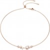 Collaret Swarovski Constella Crystal Pearl blanc bany or rosa 5729504