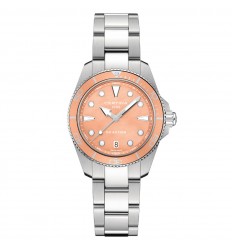 Certina DS Action women watch 34.5mm steel salmon dial C0482101138100