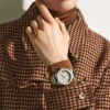 Montblanc Iced Sea Automatic Date 0 Oxygen watch 134024 white dial