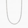Collar ajustable de Kidult en acero con cristales blancos 851016