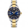 Certina DS Action 40mm cuarzo esfera azul acero bicolor C0484102204100