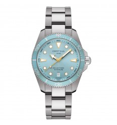 Reloj Certina DS Action 40mm cuarzo azul claro titanio C0484104435100