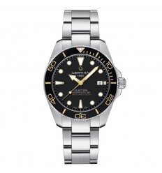 Certina DS Action Diver 40.5mm Powermatic 80 watch black C0484071105101