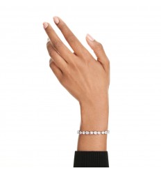 Swarovski Mesmera bracelet mixed cuts white crystals rhodium 5731959