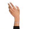 Pulsera Swarovski Mesmera tallas mixtas blanca baño rodio 5731959