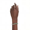 Brazalete Swarovski Matrix tallas mixtas verdes baño de rodio 5722462