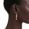 Pendientes Swarovski Constella talla redonda blancos tono oro 5728587