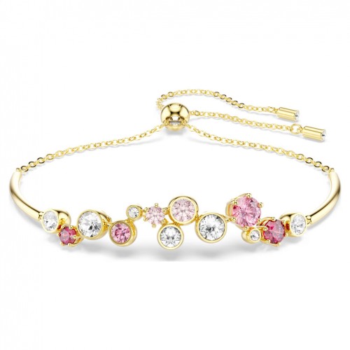 Swarovski Constella bracelet mixed cuts multicolor gold tone 5722476