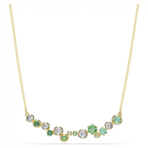Collaret Constella Swarovski talles mixtes verd bany to or 5732247