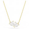 Collaret Swarovski Mesmera cor blanc bany to or 5733475