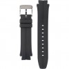 Correa reloj Lotus caucho color negro para modelo 18621 de 17mm