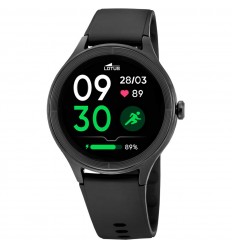 Lotus SmarTime Leve watch 42.1 mm black rubber strap 50202/1
