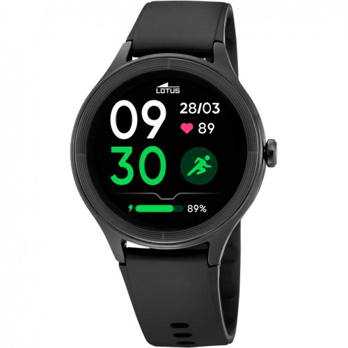 Rellotge Lotus SmarTime Leve 42.1 mm corretja de cautxú negre 50202/1