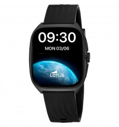 Reloj Lotus Smartime Ondas 2 Pantalla Curva animada negro 50212/1
