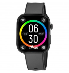 Lotus Smartime watch audaz extra large screen 39 mm 50214/1 rubber strap