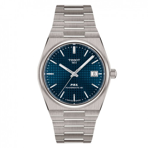Rellotge Tissot PRX Powermatic 38mm titani esfera blava T1378074404100