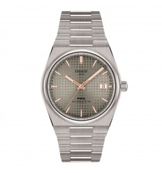 Reloj Tissot PRX Powermatic 38mm titanio esfera antracita T1378074406100