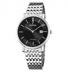 Rellotge Festina Swiss Made home acer esfera negra F20018/3