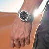 Festina Swiss Made Dune men's black wave dial steel F20073/5