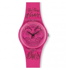 Reloj Swatch Original Gent. Time Never Dies Pink. GP138