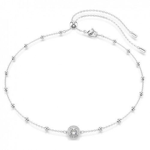 Swarovski Una Angelic pendant round cut white rhodium plated 5733116