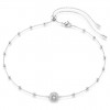 Swarovski Una Angelic pendant round cut white rhodium plated 5733116