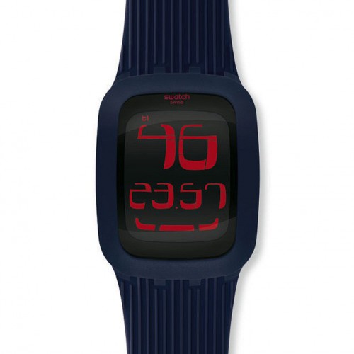 Swatch Touch watch. Dark Blue. SURN101