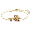 Swarovski Idyllia bracelet mixed cuts flower gold tone 5732423