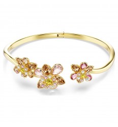 Swarovski Idyllia bracelet flower multicolored gold-plated 5732387