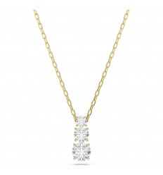 Penjoll Swarovski Stilla Attract talla rodona blanc bany to or 5723298