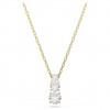 Penjoll Swarovski Stilla Attract talla rodona blanc bany to or 5723298