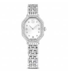 Rellotge Swarovski Dextera octagon esfera plata braçalet metall 5698690