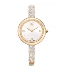 Reloj Swarovski Sublima tono dorado brazalete acero cristales 5734635