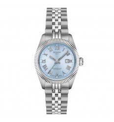 Reloj Tissot Ballade 30 mm esfera azul brazalete acero T1562081135300