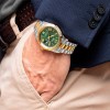 Lotus Freedom men's watch green dial steel bracelet 19003/3