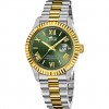 Lotus Freedom men's watch green dial steel bracelet 19003/3