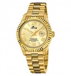 Lotus Freedom men's watch gold dial gold steel bracelet 19005/1